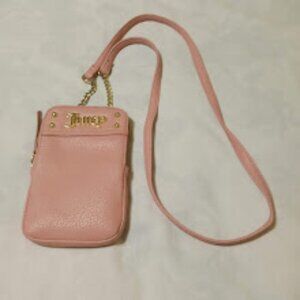 Juicy Couture Women's Crossbody Phone Holder Pink
